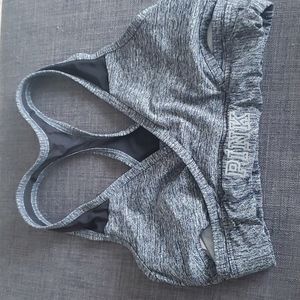Victoria's Secret Sports Bra, Gray, Size Small